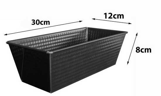 Keksówka Kopertowa 30 cm  non-stick Forma do Ciast Blacha