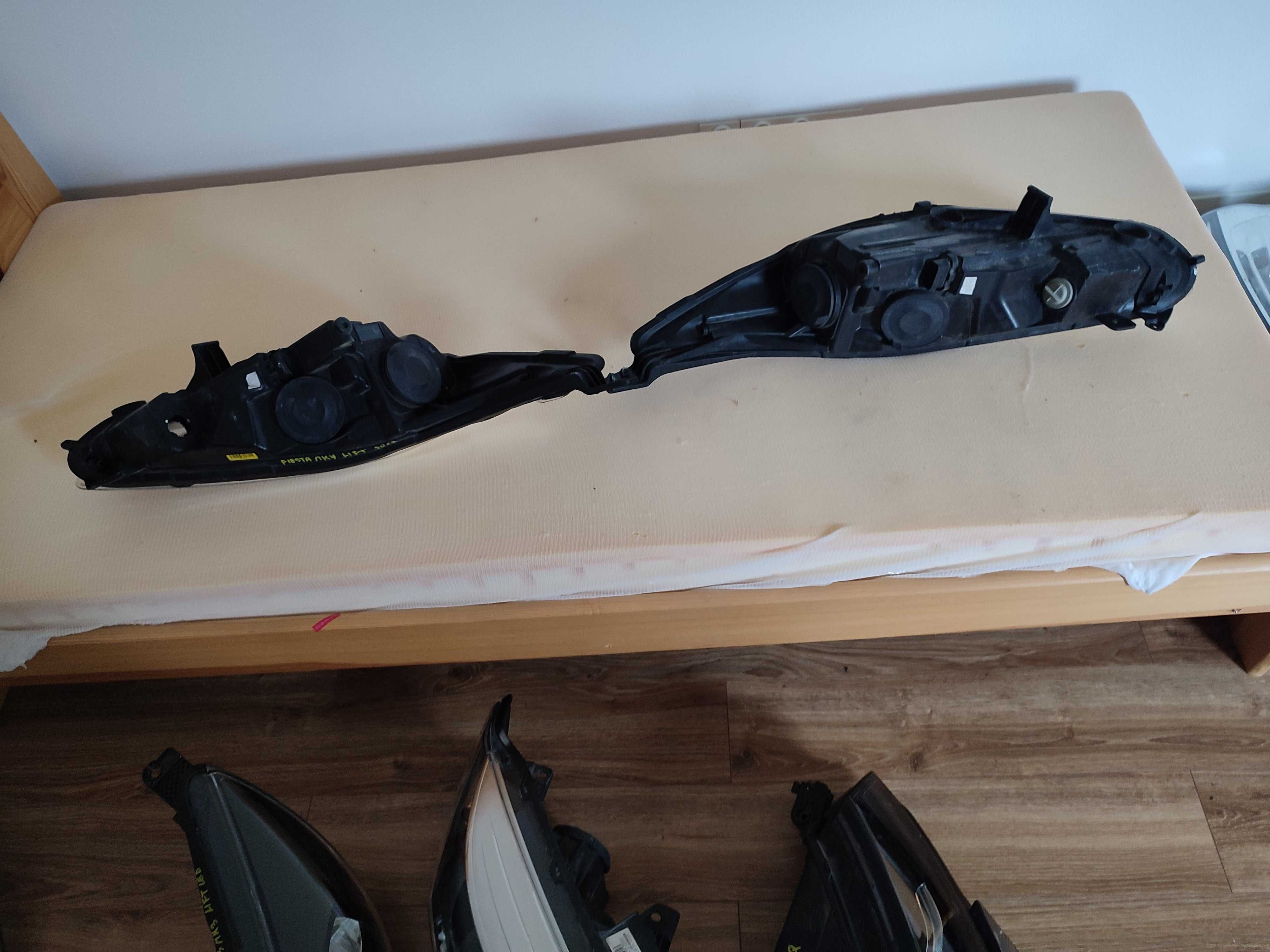 ford fiesta mk7 lift lewa soczewka lampa przednia