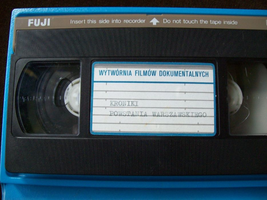 Kroniki Powstania Warszawskiego kaseta VHS