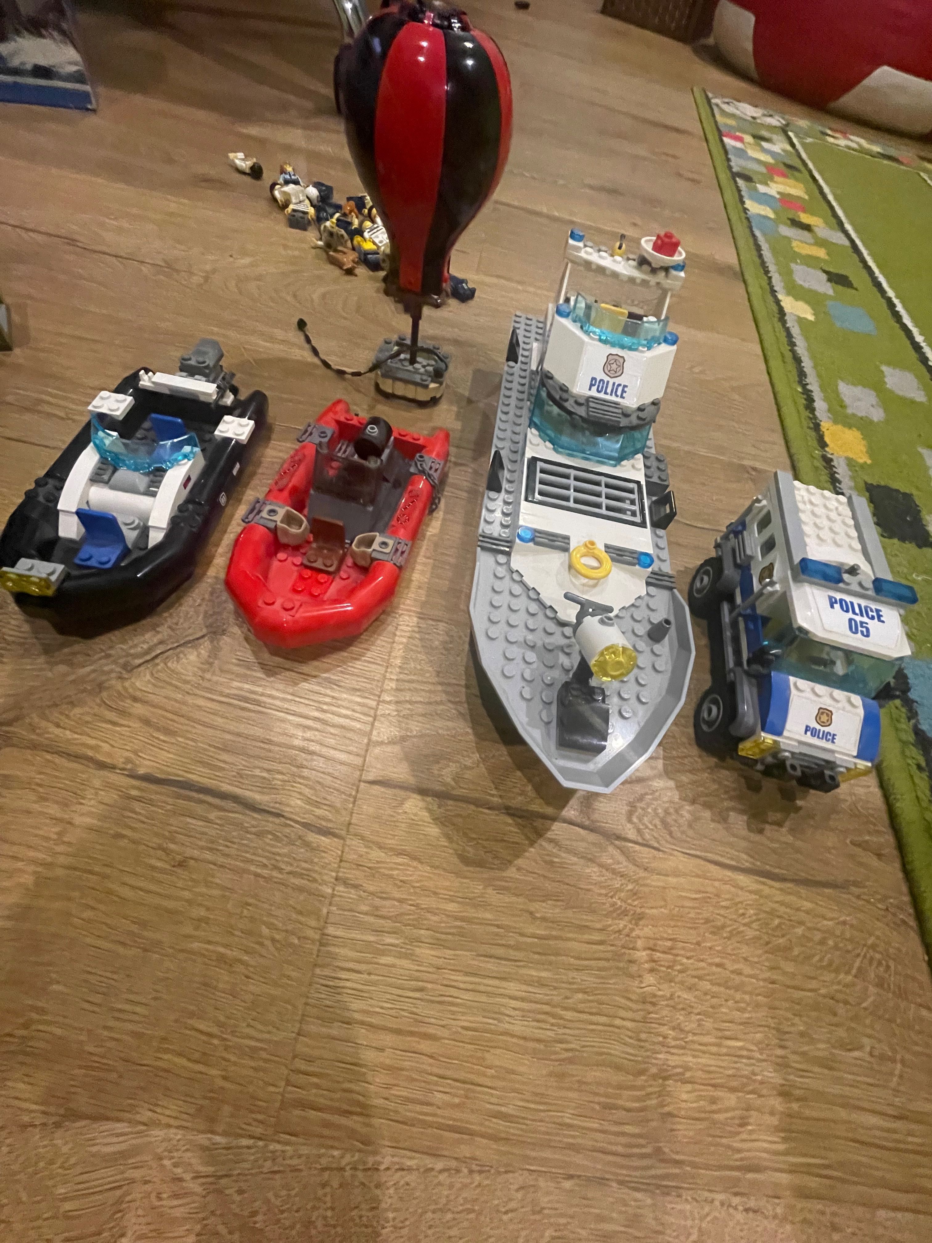 Lego city wyspa więzienna +zestaw powiększony!!!