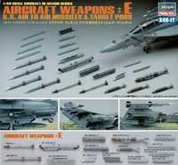 Hasegawa X48-17 Aircraft Weapons E : U.S. 1/48