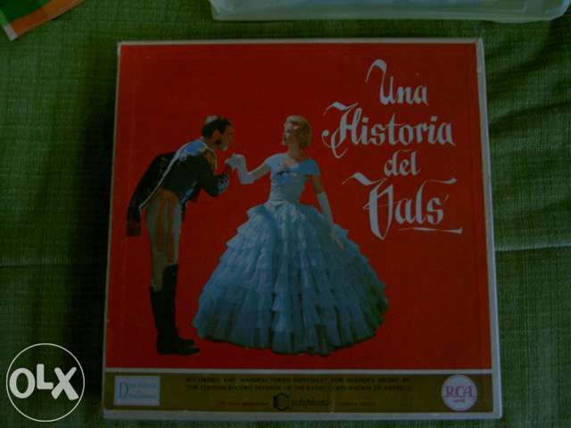 3 Disco Vinil - Una Historia del vals - Valsas