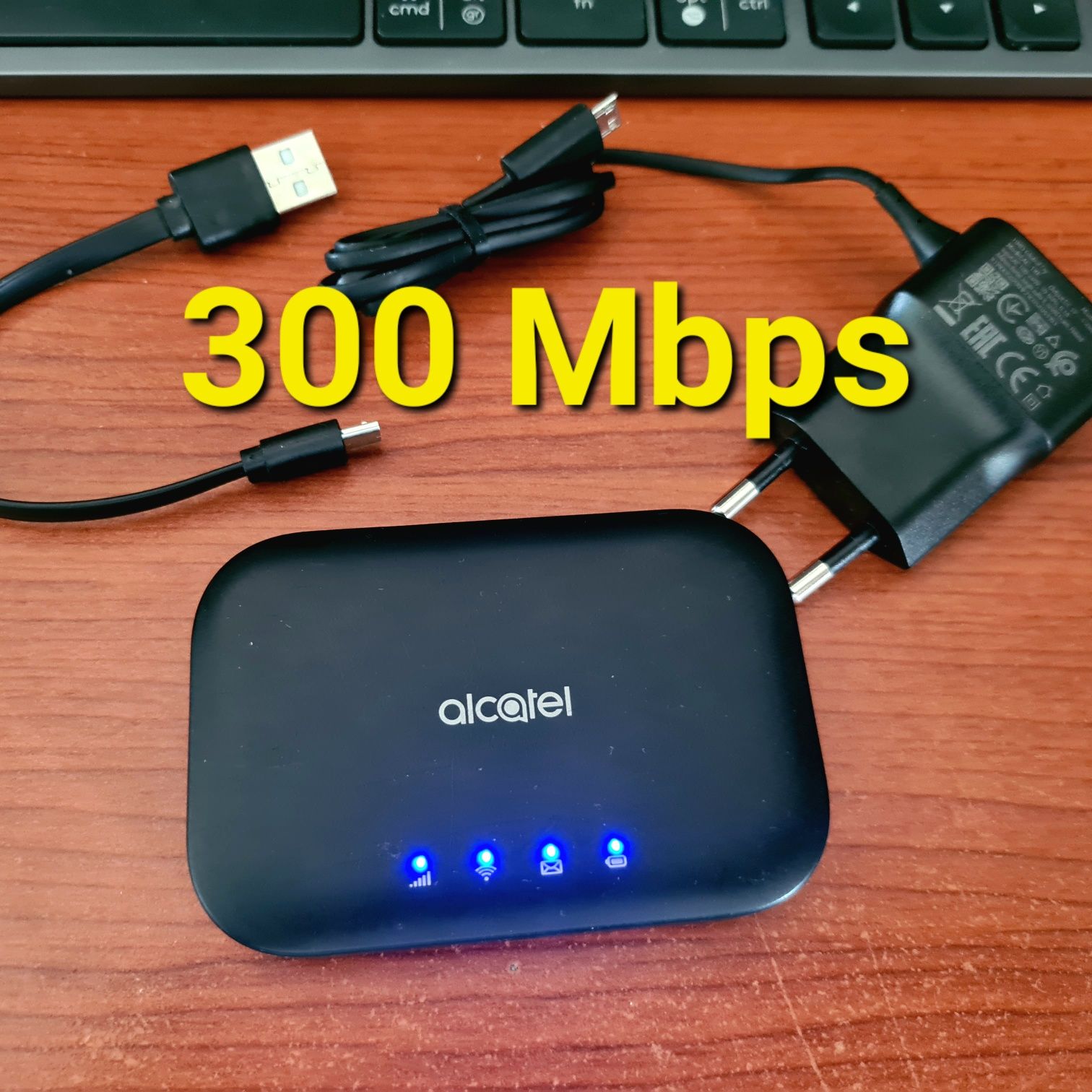 Alcatel MW70VK router Modem 4G LTE cat7 internet mobilny 300 Mbps sim