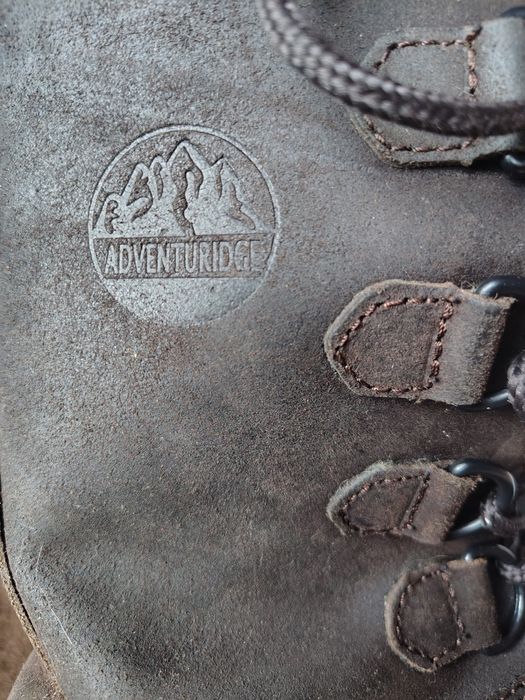 Adwenturidge. Buty skorzano-gumowe.
