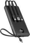 Powerbank VEEKTOMX VT101 z wbudowanymi kablami 10000mAh