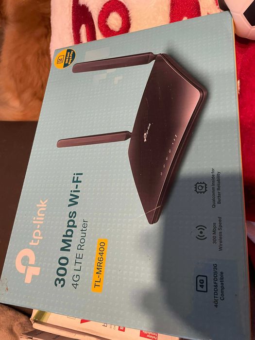 Router TP-LINK TL-MR6400 N300 2.4 GHz, Gniazdo SIM