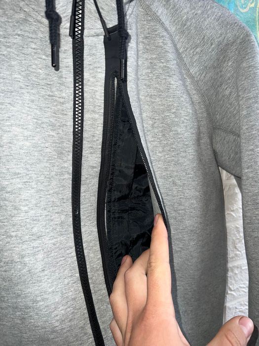 Кофта - бомбер куртка Nike Tech Fleece AW77 3.0 худі рМ-Л