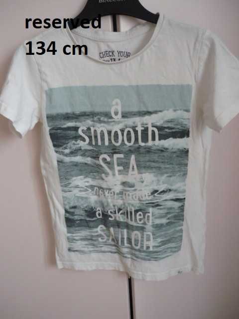 8 sztuk t-shirtów i krótkie spodenki dla chłopca rozmiar 134 cm