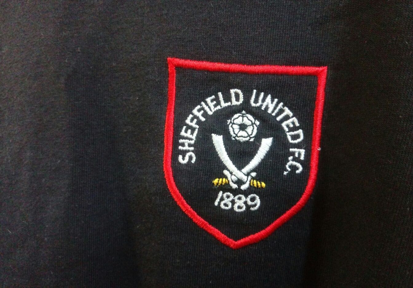 Оригинал спортивная футбольная винтажная футболка Blades Sheffield Uni