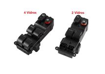 Interruptor comando vidros Honda Jazz de 2 e 4 vidros Novo