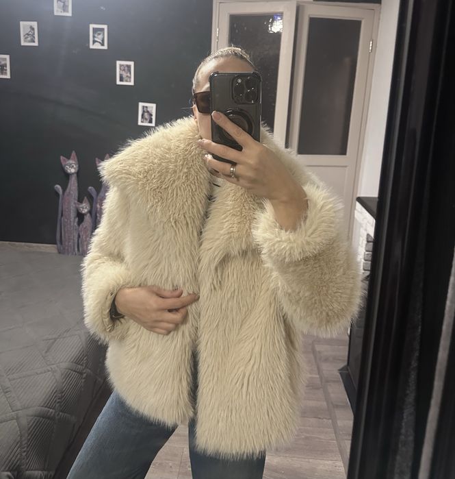 Продам шубу в стилі zara