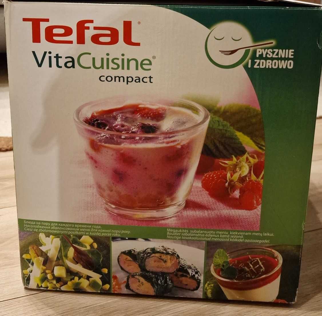Parowar Tefal VitaCuisine Compact VS4003 – używany, stan bardzo dobry