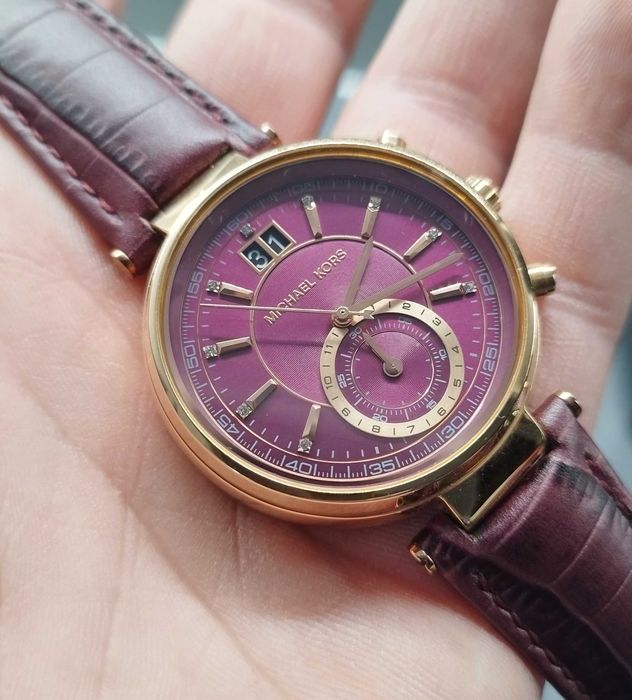 Piękny zegarek Michael Kors, szwajcarski mechanizm, piękne kolory,nowy