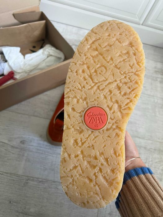 Жіночі чоботи Clarks & Zara collaboration, нові з коробкою. Р. 41
