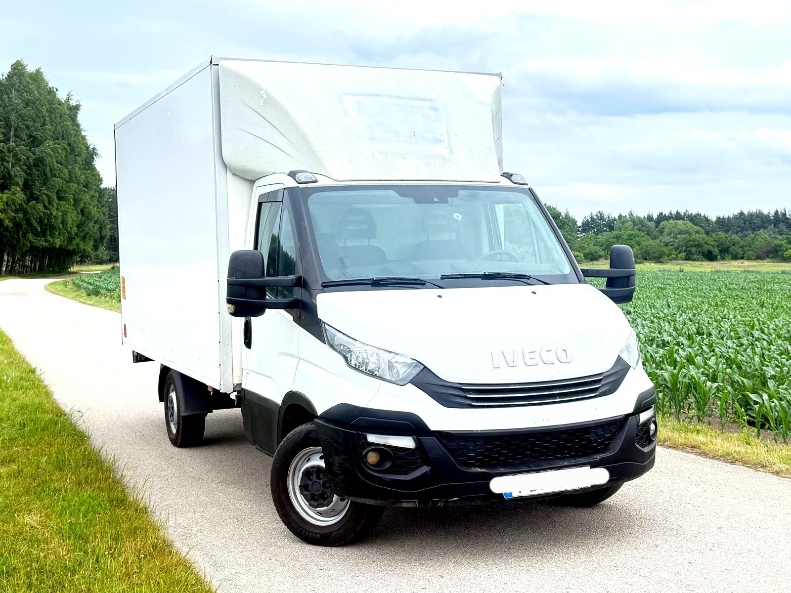 Iveco daily 36s16 kontener winda