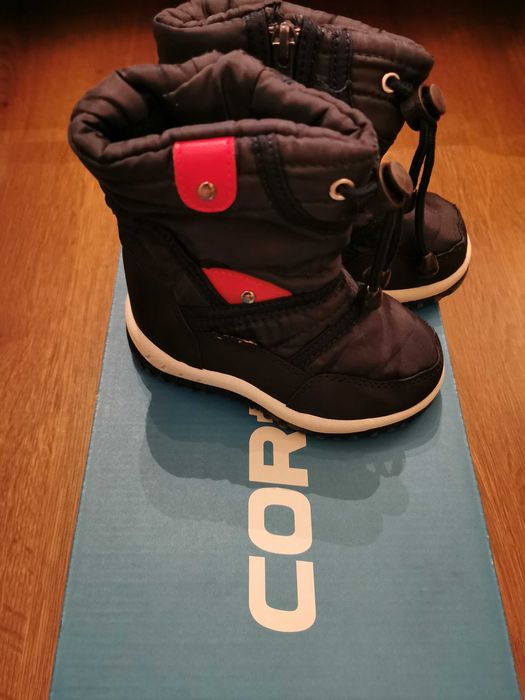 Cortina Śniegowce Dziecięce niebieski Rozmiar 23 i rozmiar 22