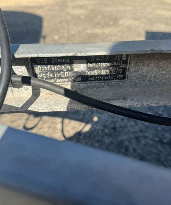 Reboque Veb Stema 400 kg