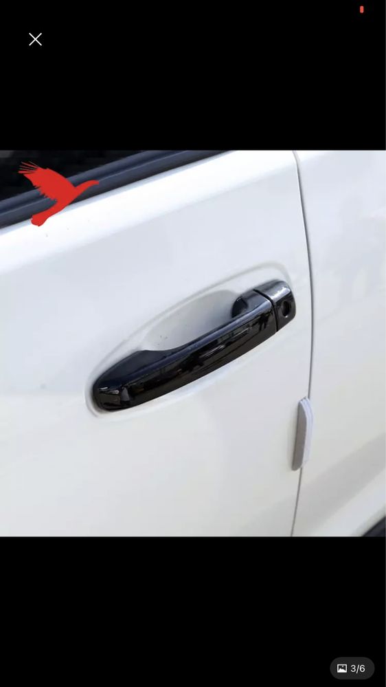 Toyota 4runner TRD SR5 Limited накладки на ручки дверей