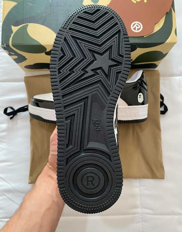 A Bathing Ape Bape Sta Low Black