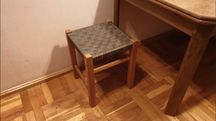 Taboret krzesło Vintage Rope Stool 2szt.