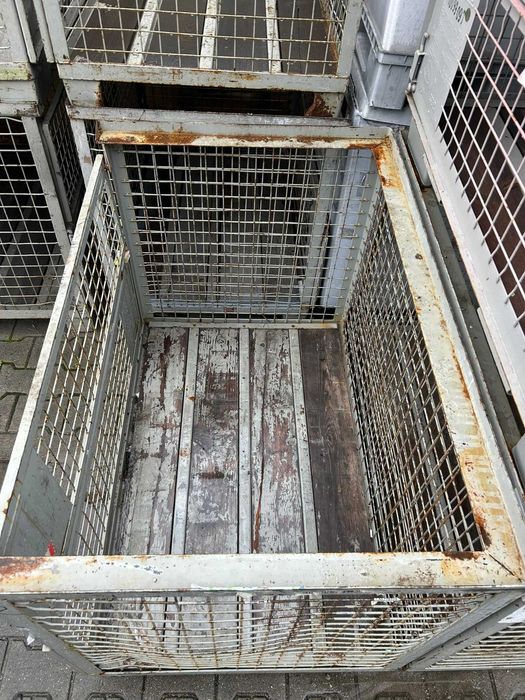 Gitterbox giterbox kosze siatkowe metalowe pojemniki ! Duża ilość !