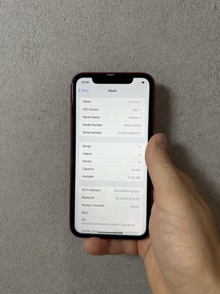 iPhone 11 128 gb neverlock ideal