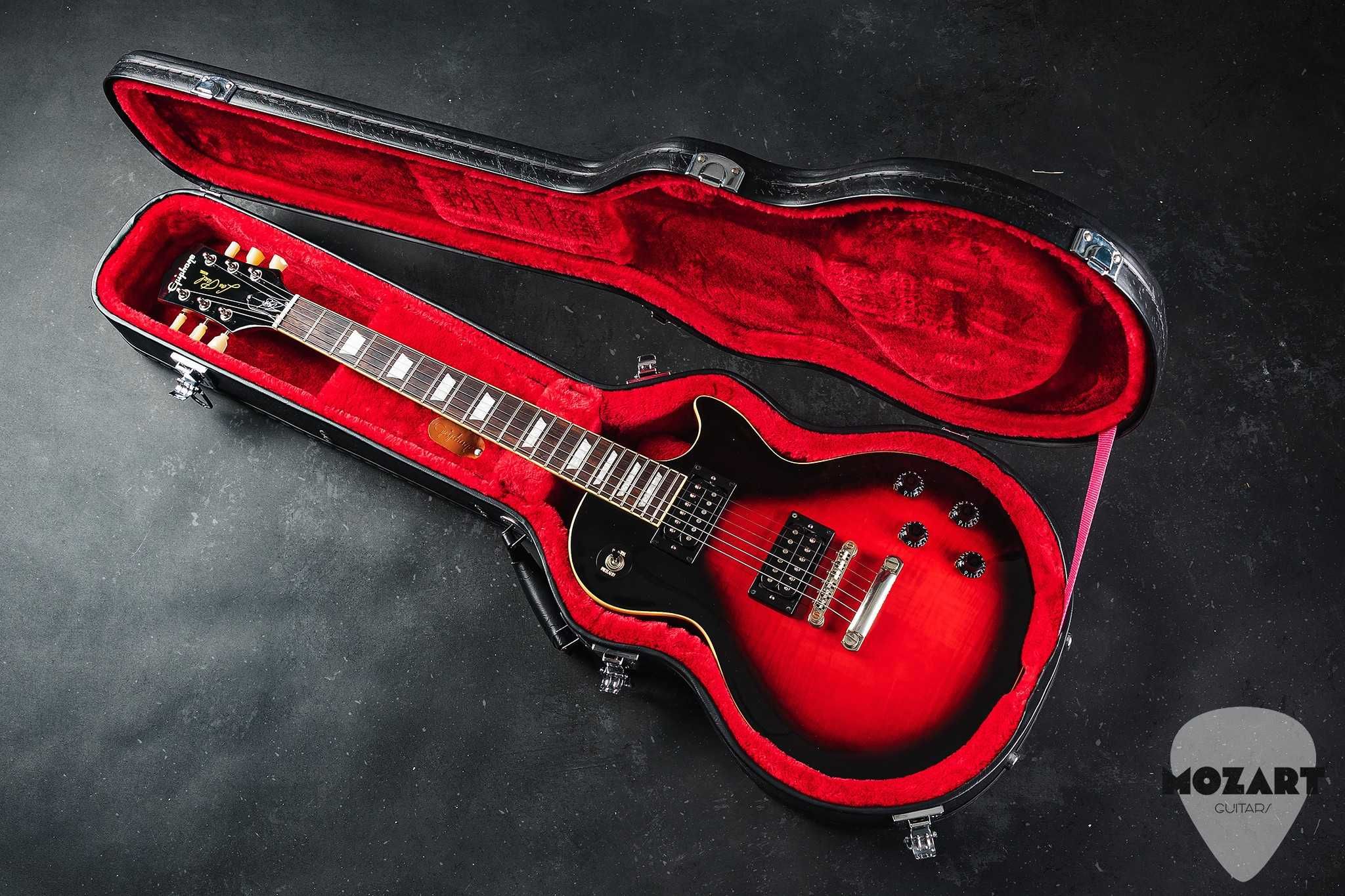 Epiphone Slash Les Paul Standard Vermillion Burst + futerał