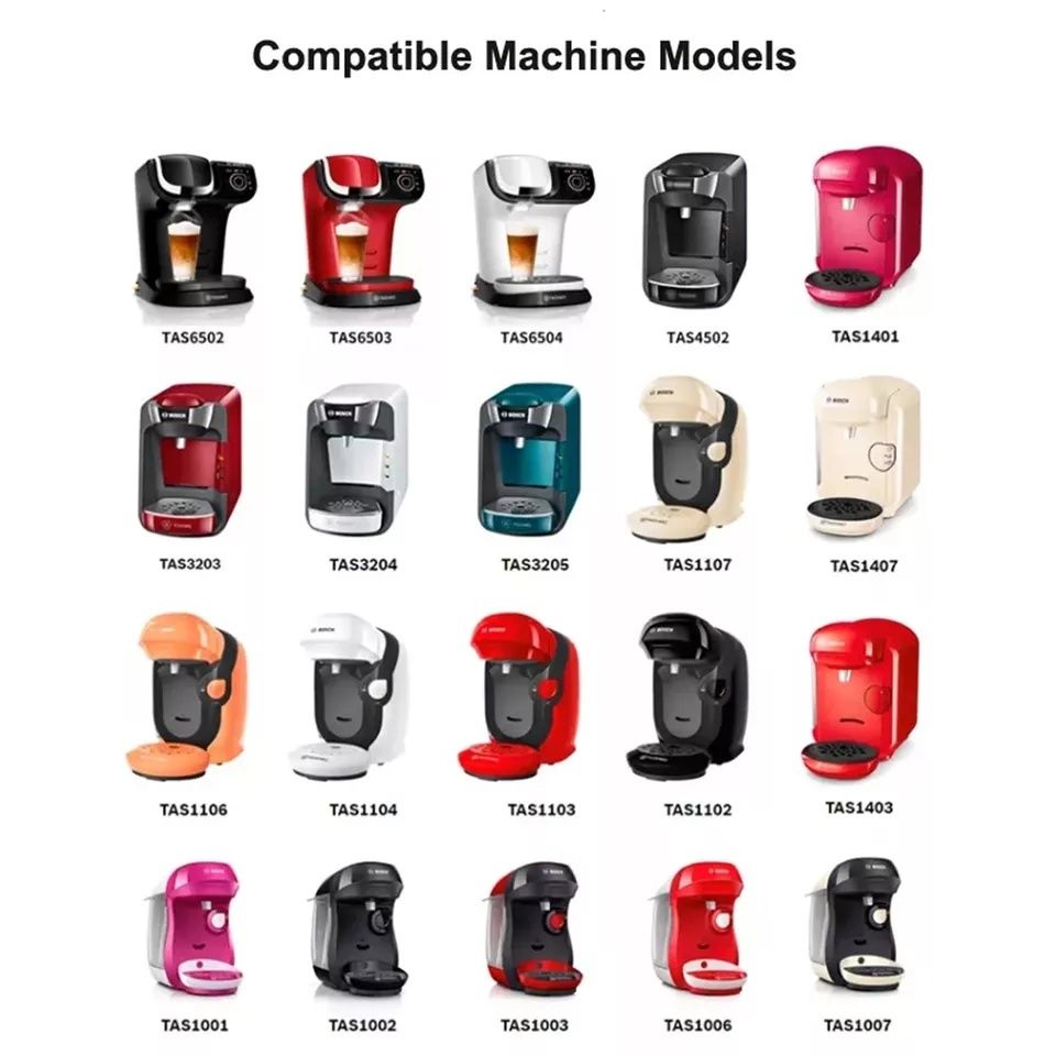 Многоразовые стальные капсулы для кофемашин Bosch Tassimo  Бош Тассимо