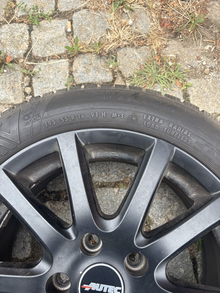 Jantes Mini cooper Autec 16 com pneus novos