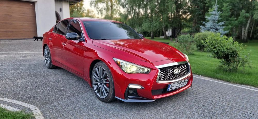 Infiniti Q50 Q50S RED SPORT 400 Unikat ! 405 KM | 2019 | Najwyższa Wersja | VAT 23%