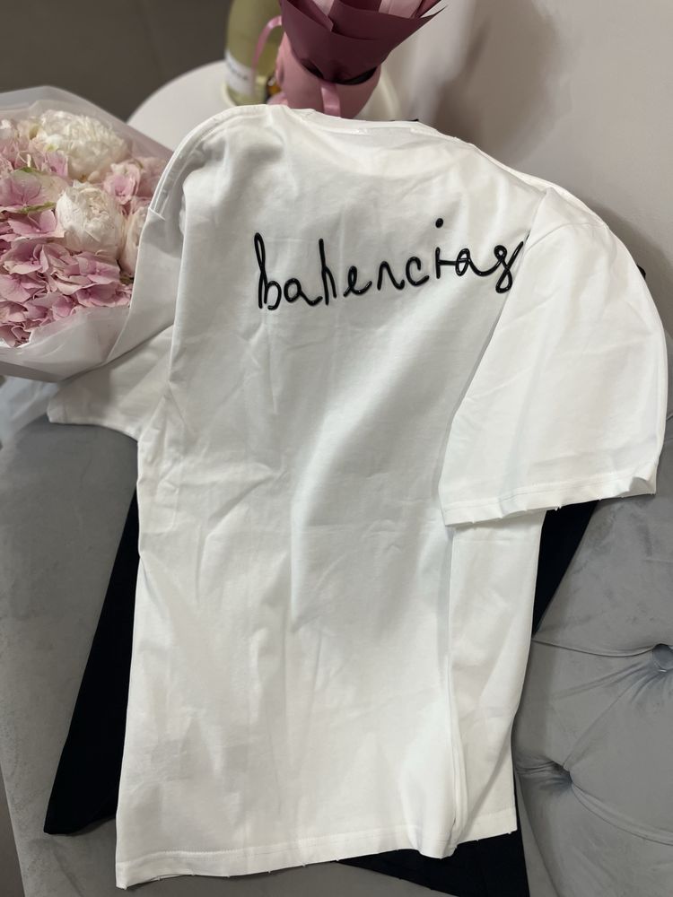 Футболка Balenciaga Chrome Hearts Miu Miu