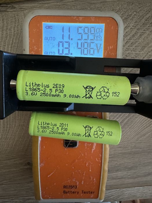 Ogniwa 18650 Lithplus litowo jonowe 2500mah wysokoprądowe 20A