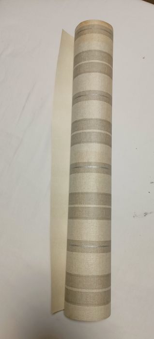 Tapeta w paski papierowa w rolce 53cm x 10,5m Wysyłka Wrocław Zaprasza