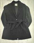 Casaco preto pull&bear