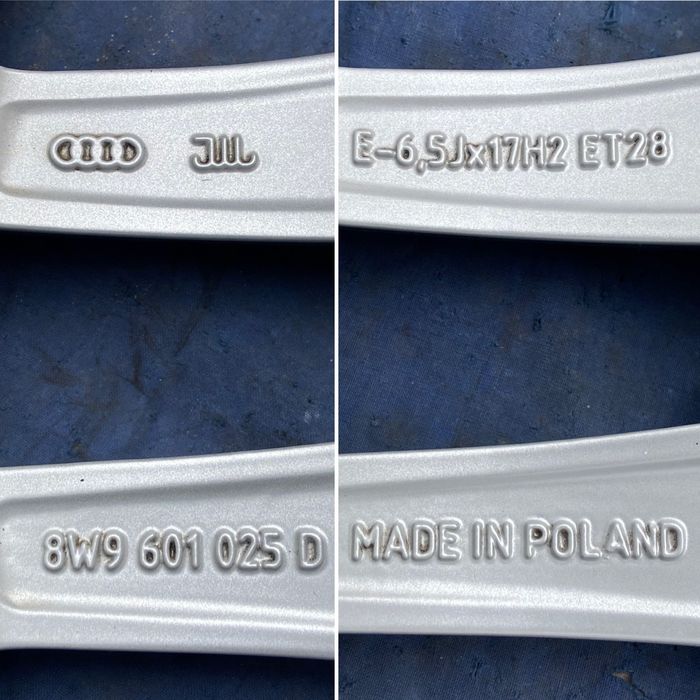 R17 5x112 Audi Allroad, Q3, VW Volkswagen Tiguan, CC, Scirocco, Skoda