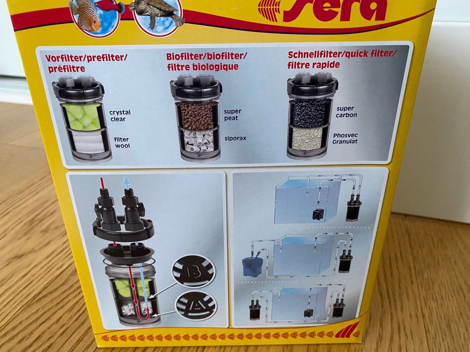 Prefiltr Sera prefix filter do akwarium
