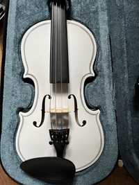skrzypce Solist white rozmiar 1/4 + futerał i uchwyty