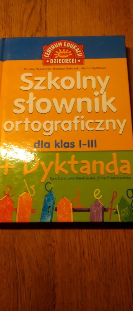 Słownik ortograficzny + dyktanda