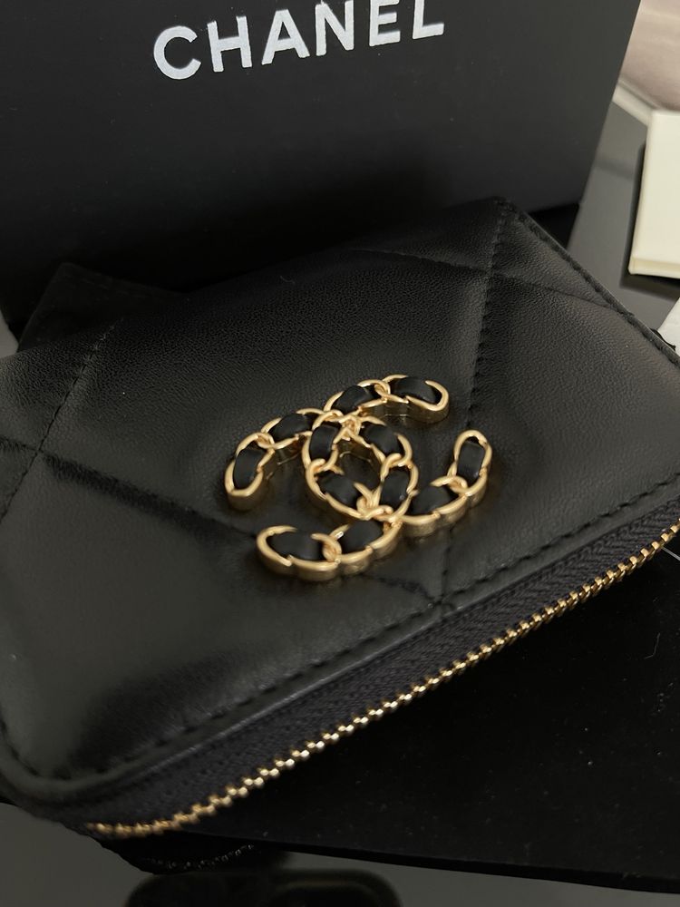 Шкіряний гаманець Chanel Шанель новий