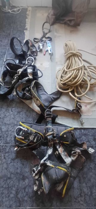 Equipamentos de rapel