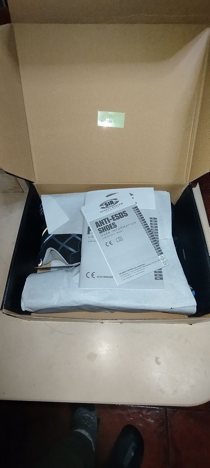 Bota de proteção SIR RESPONSE S3 (novas) Tamanho 42
