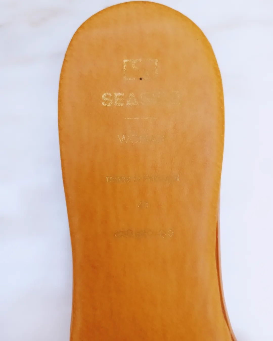 Sandália achinelada - bege - 40 - Seaside