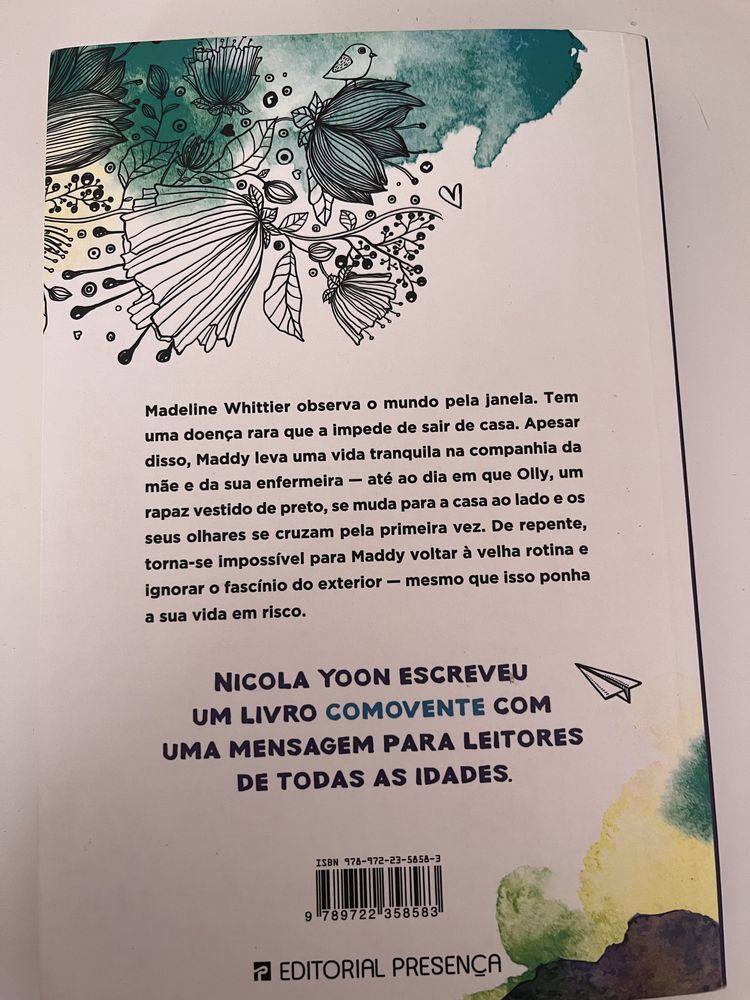 Livro tudo tudo e nós