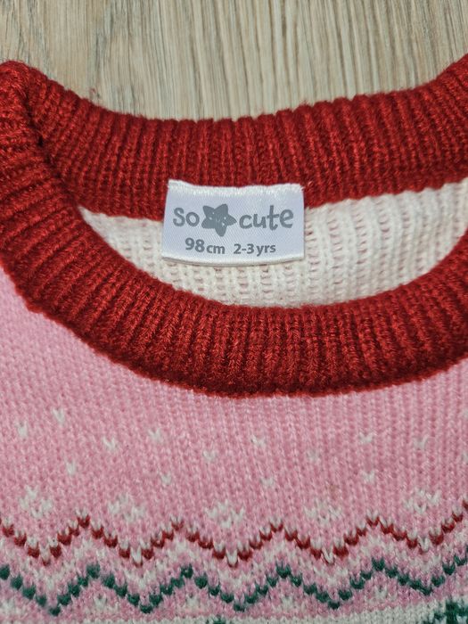 Sweter świąteczny Pepco r.98cm