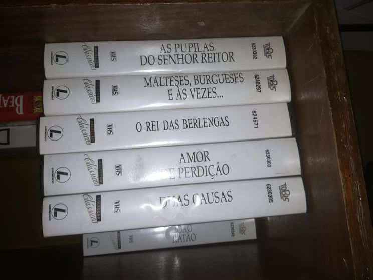 Coleção de Filmes Clássicos Portugueses-VHS