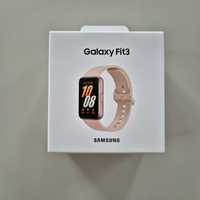 NOWY Samsung Galaxy Fit3 rose gold smartwatch sportowa opaska