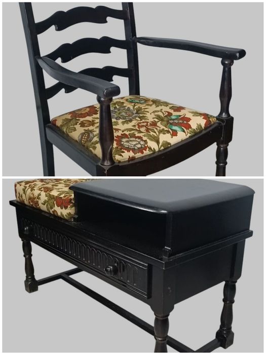 Столик телефонний з кріслом