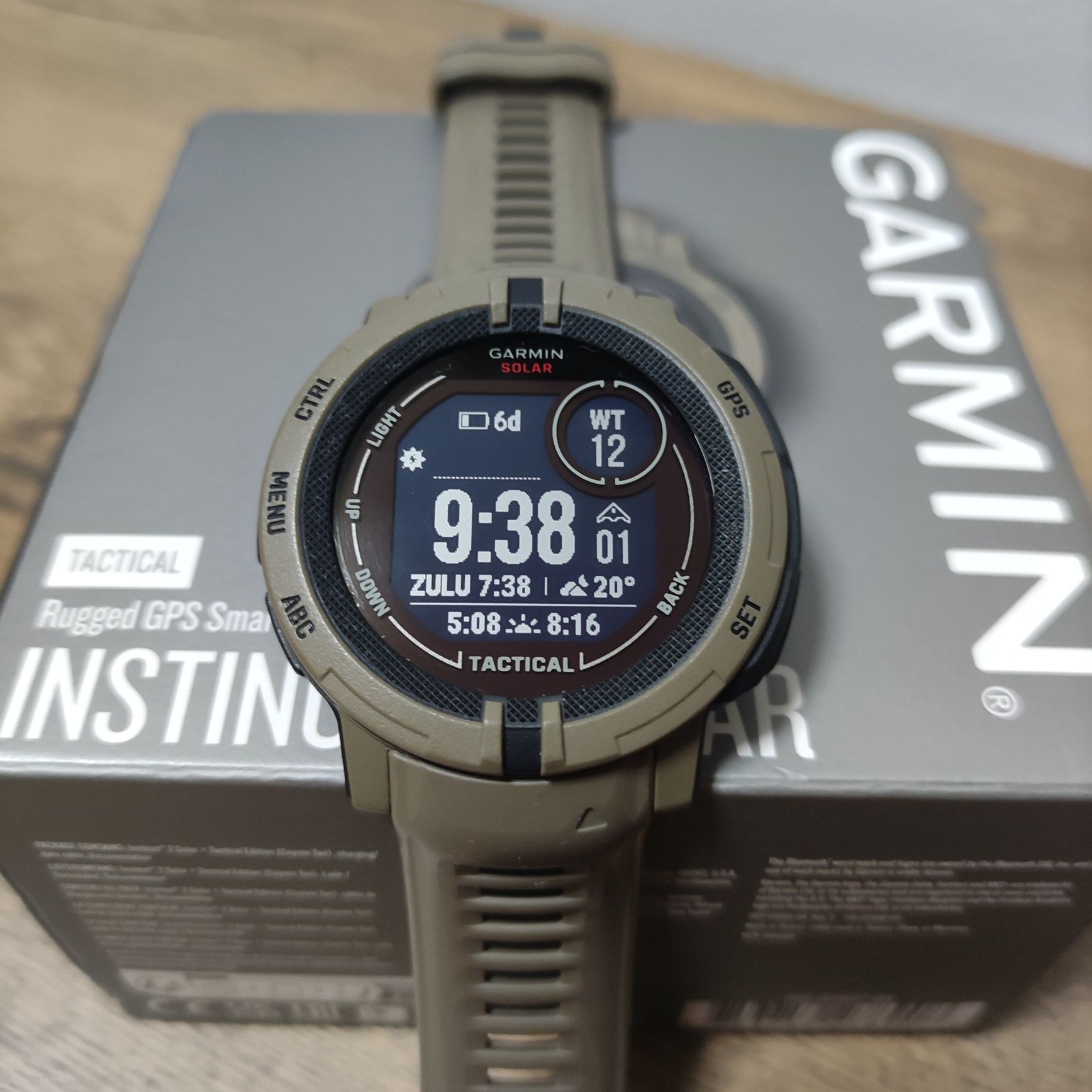 Garmin Instinct 2 Solar Tactical - Stan idealny + 2 lata gwarancji