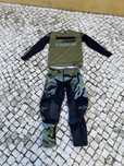 Equipamento motocross enduro alpinestars off road fato