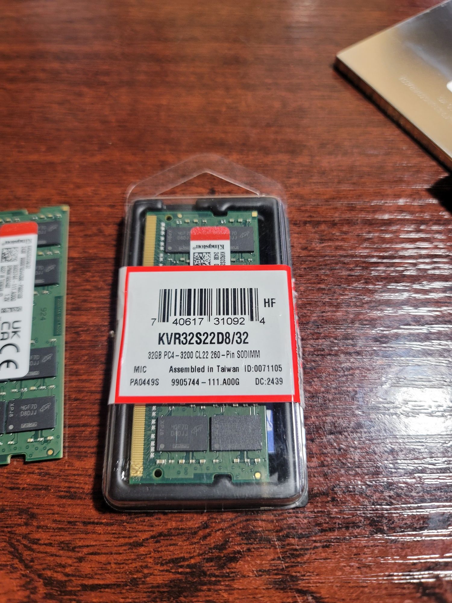 Оперативная память ddr4 для ноутбука 2 х 32гб